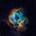 Nebulosa Roseta NGC 2237 ubicada en la constelación de Monoceros.